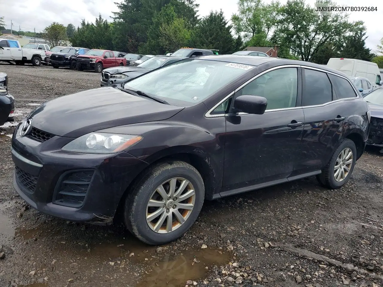 2011 Mazda Cx-7 VIN: JM3ER2CM7B0392684 Lot: 54781876