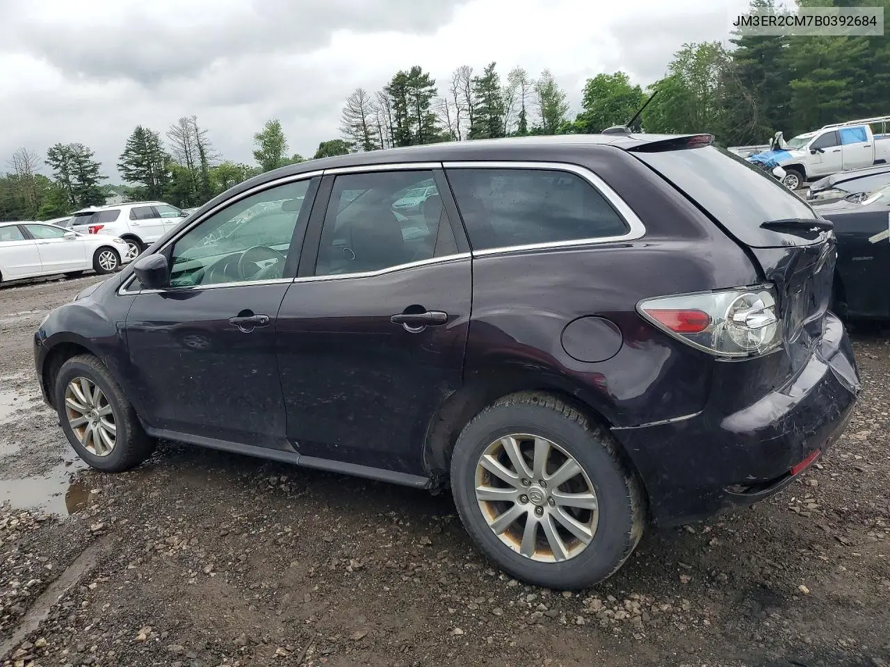 2011 Mazda Cx-7 VIN: JM3ER2CM7B0392684 Lot: 54781876