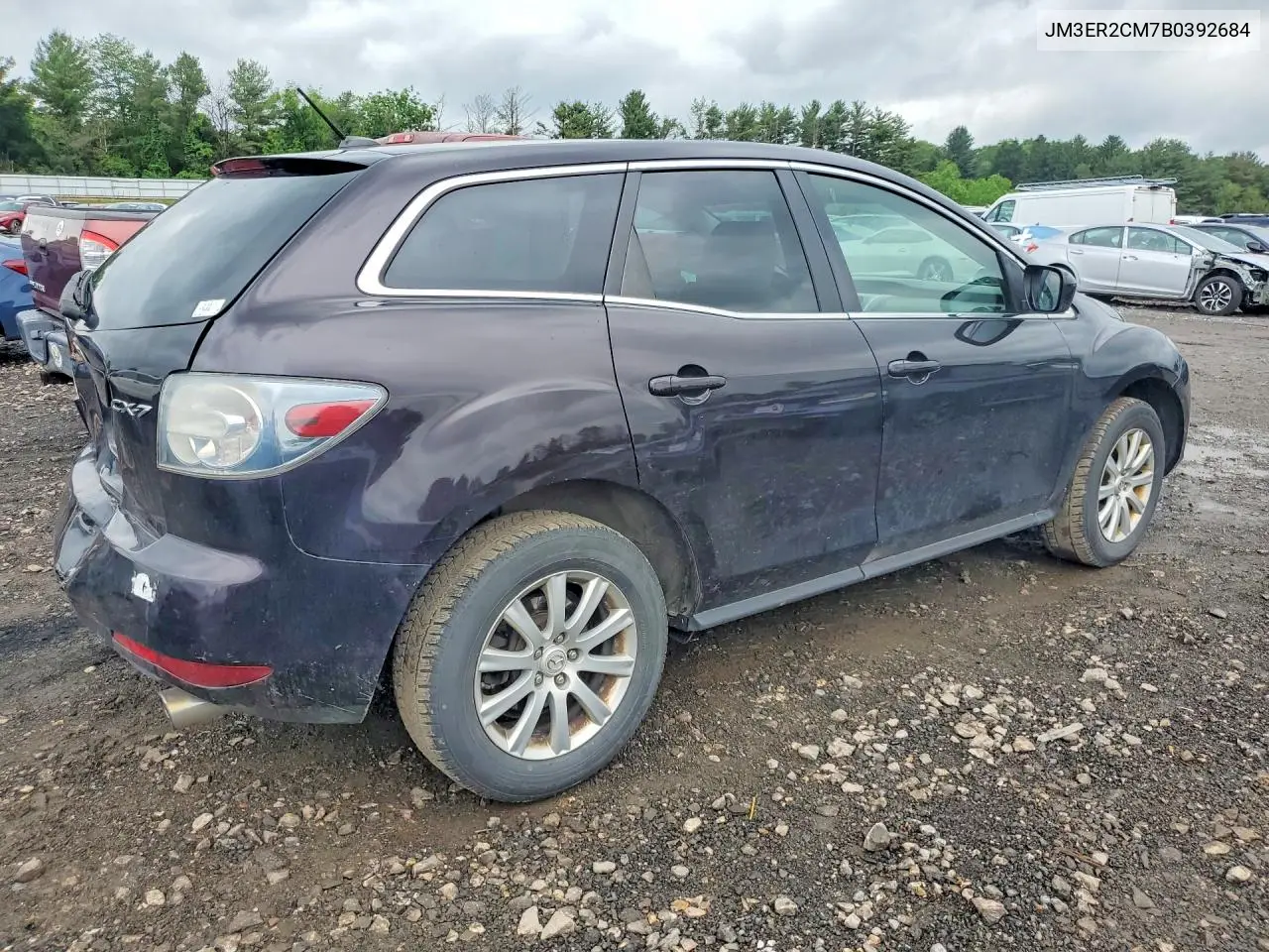 2011 Mazda Cx-7 VIN: JM3ER2CM7B0392684 Lot: 54781876