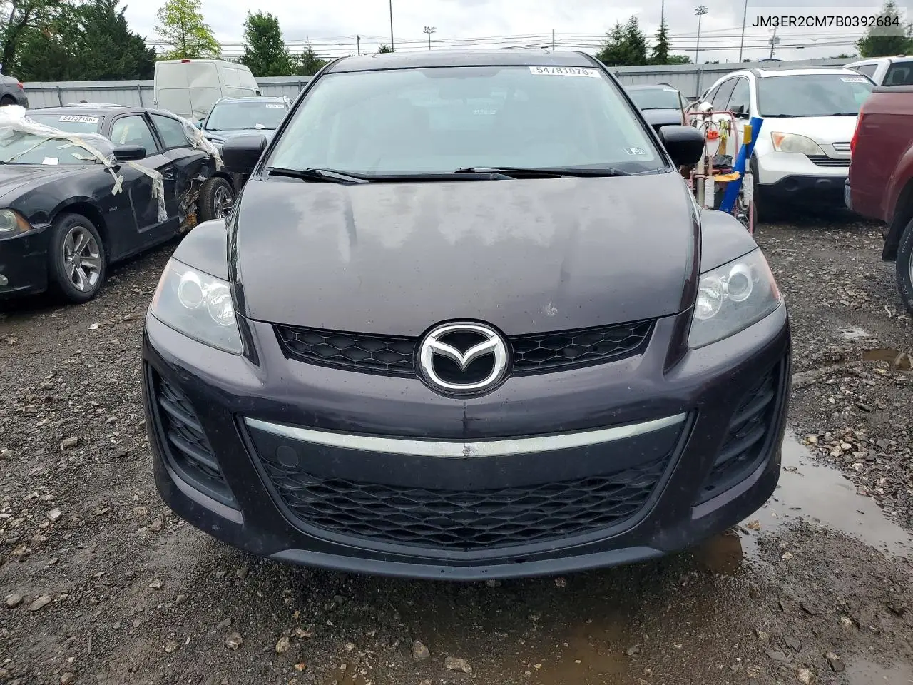 2011 Mazda Cx-7 VIN: JM3ER2CM7B0392684 Lot: 54781876