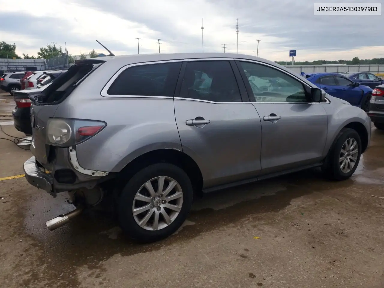 2011 Mazda Cx-7 VIN: JM3ER2A54B0397983 Lot: 56136876