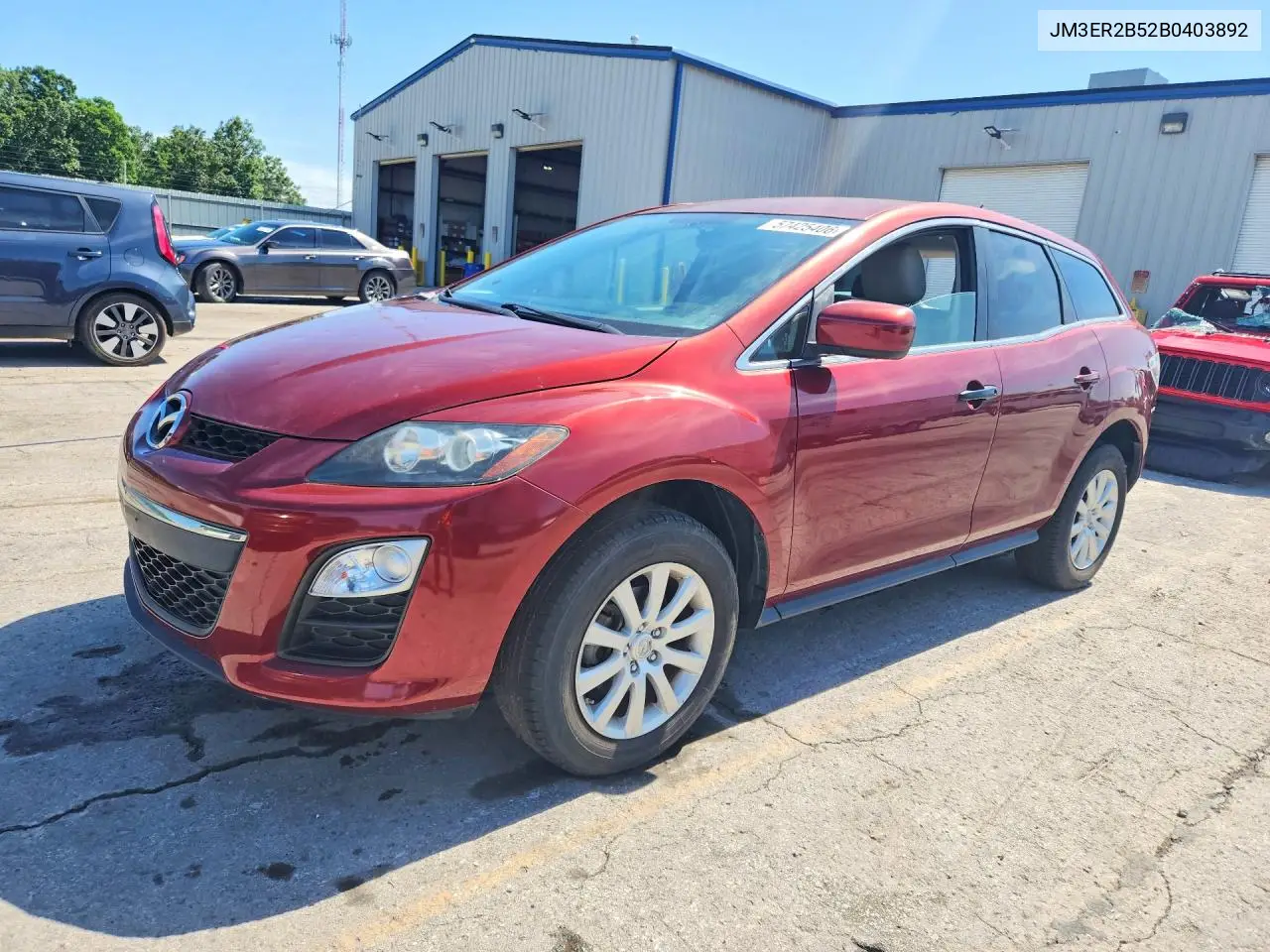 2011 Mazda Cx-7 VIN: JM3ER2B52B0403892 Lot: 57425406