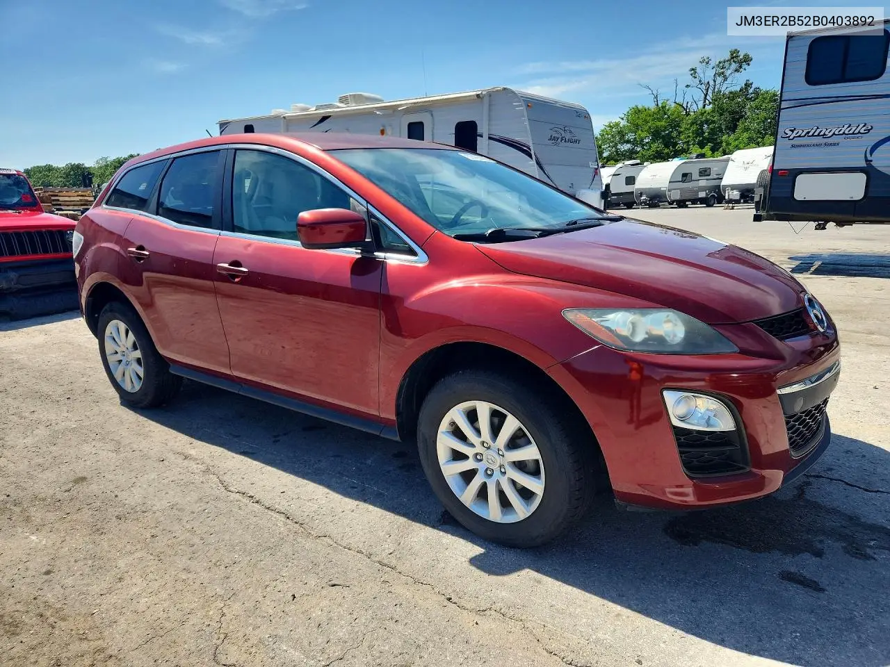 2011 Mazda Cx-7 VIN: JM3ER2B52B0403892 Lot: 57425406
