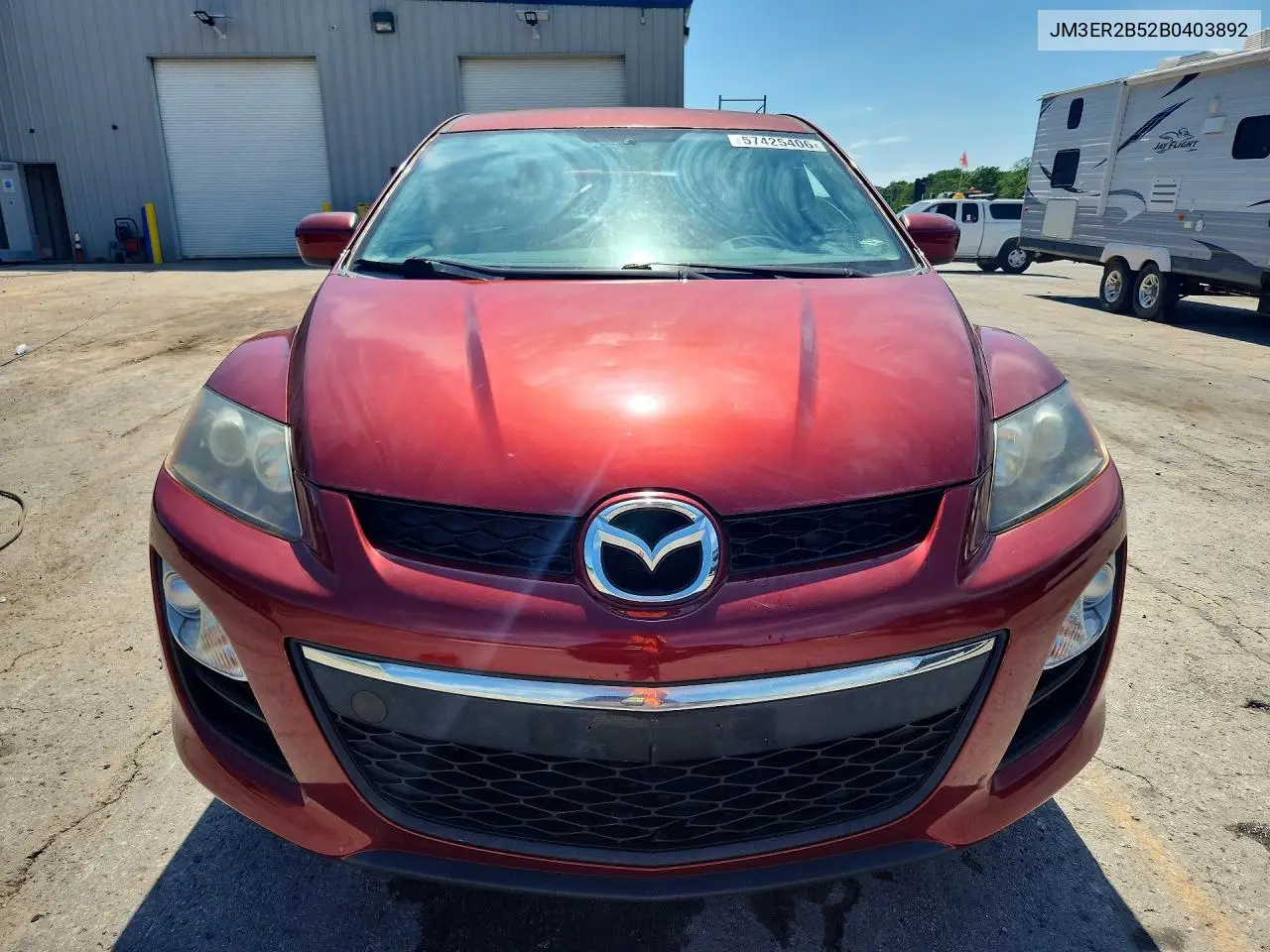 2011 Mazda Cx-7 VIN: JM3ER2B52B0403892 Lot: 57425406