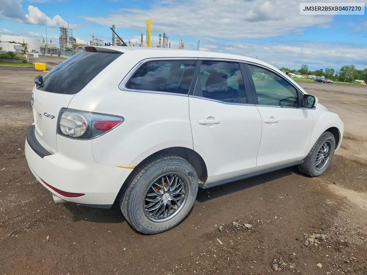 2011 Mazda Cx-7 VIN: JM3ER2B5XB0407270 Lot: 57526776