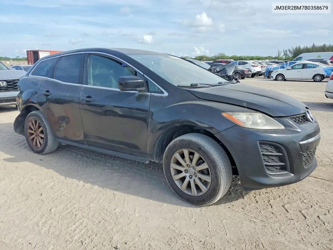 2011 Mazda Cx-7 VIN: JM3ER2BM7B0358679 Lot: 57691226