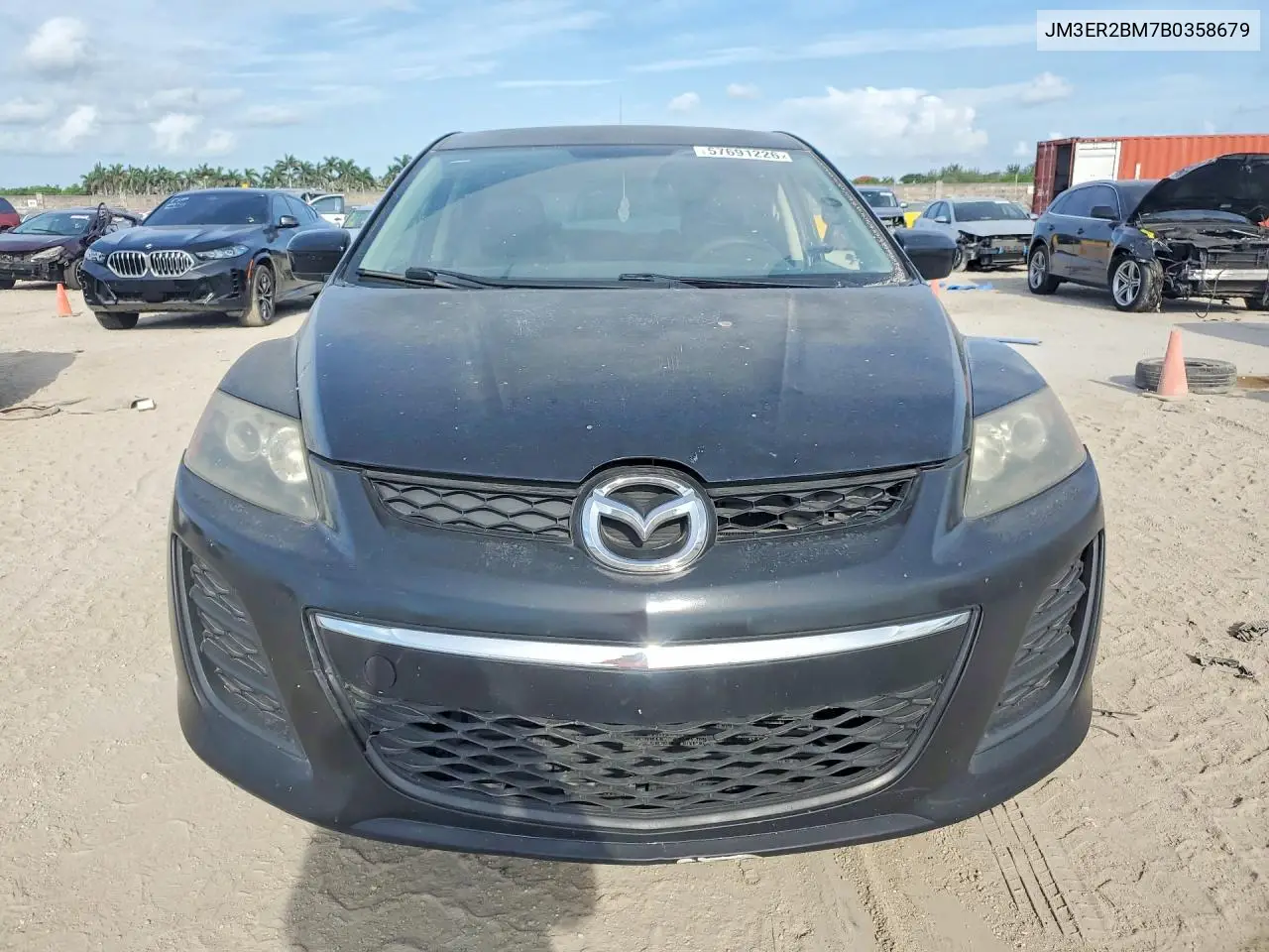 2011 Mazda Cx-7 VIN: JM3ER2BM7B0358679 Lot: 57691226