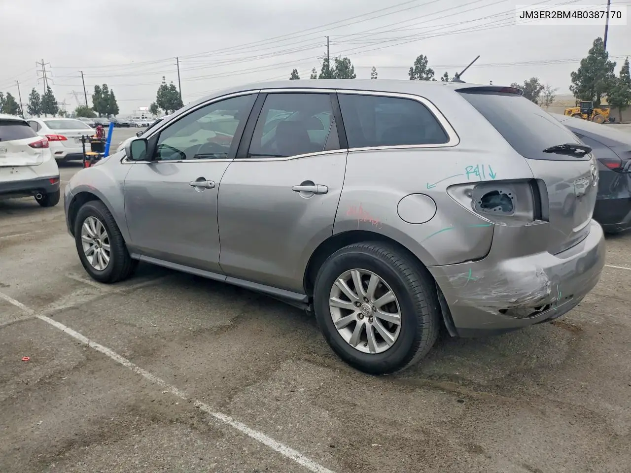 2011 Mazda Cx-7 VIN: JM3ER2BM4B0387170 Lot: 57864686