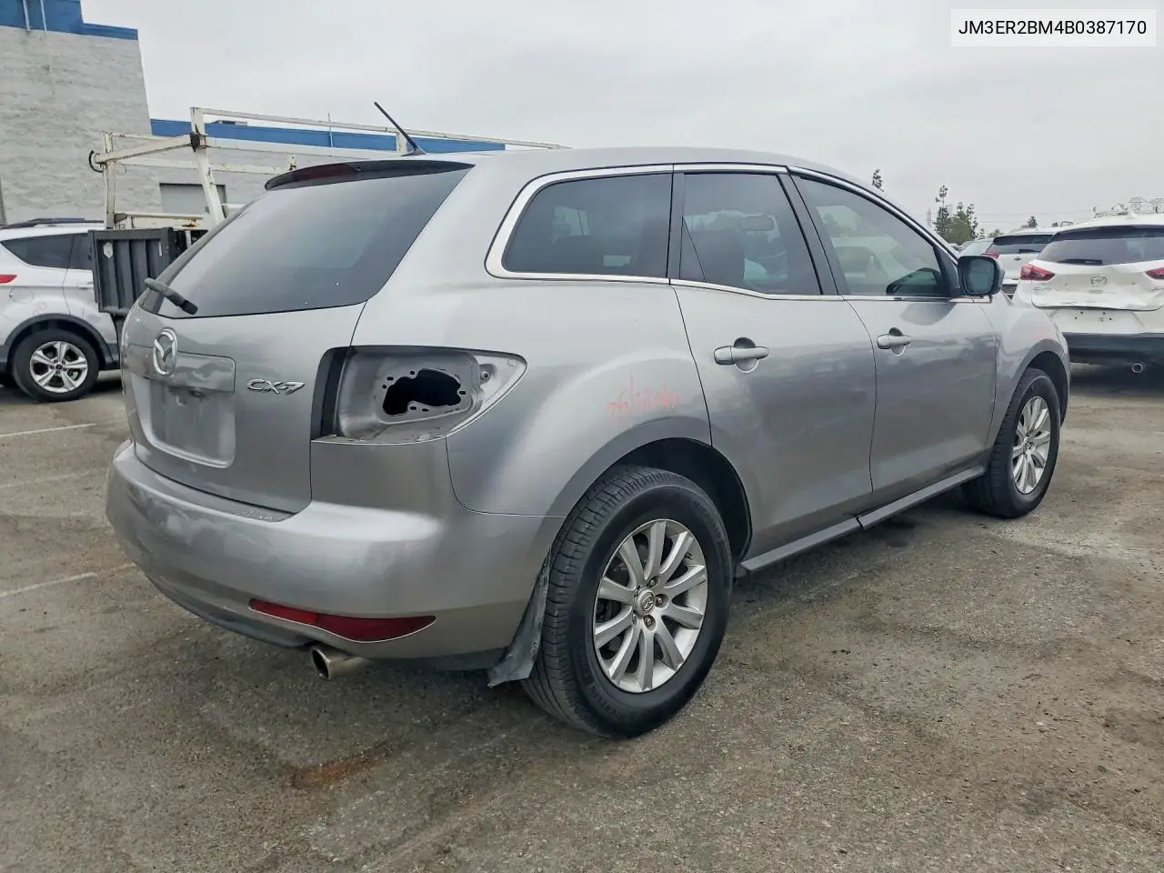 2011 Mazda Cx-7 VIN: JM3ER2BM4B0387170 Lot: 57864686