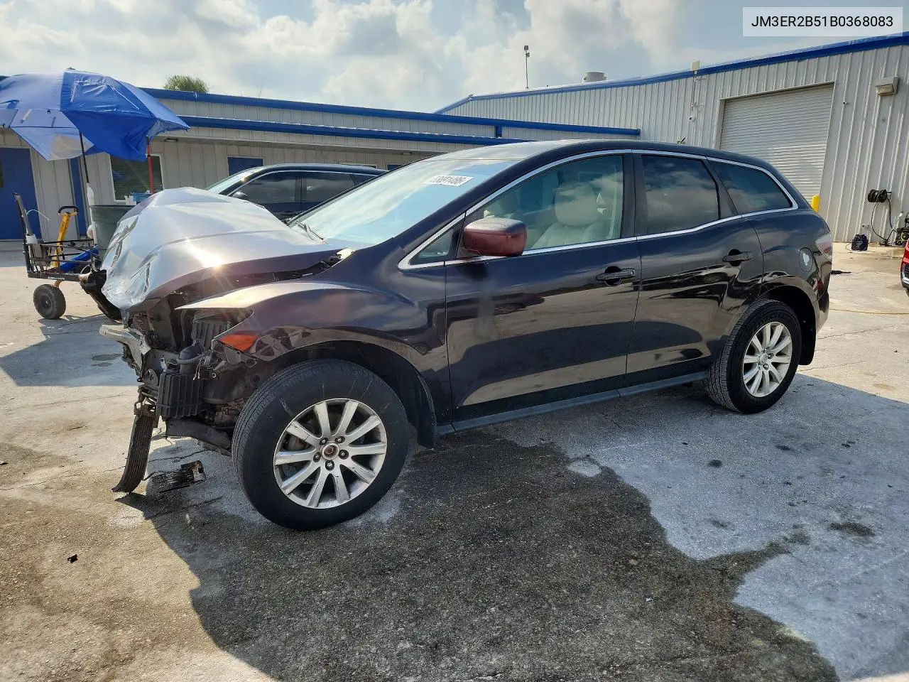 2011 Mazda Cx-7 VIN: JM3ER2B51B0368083 Lot: 58091486