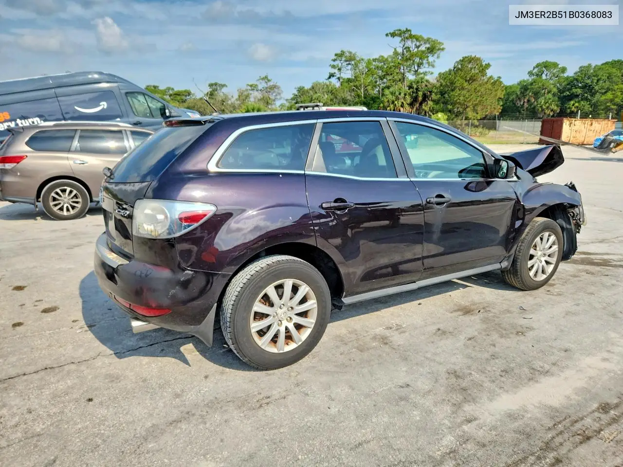 2011 Mazda Cx-7 VIN: JM3ER2B51B0368083 Lot: 58091486