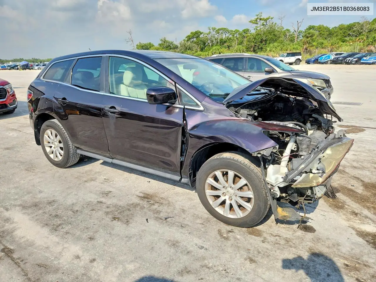2011 Mazda Cx-7 VIN: JM3ER2B51B0368083 Lot: 58091486
