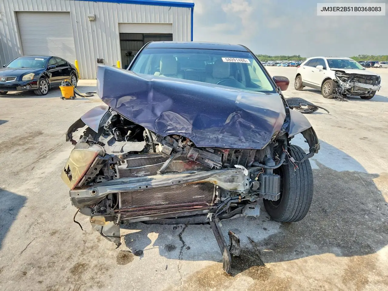 2011 Mazda Cx-7 VIN: JM3ER2B51B0368083 Lot: 58091486