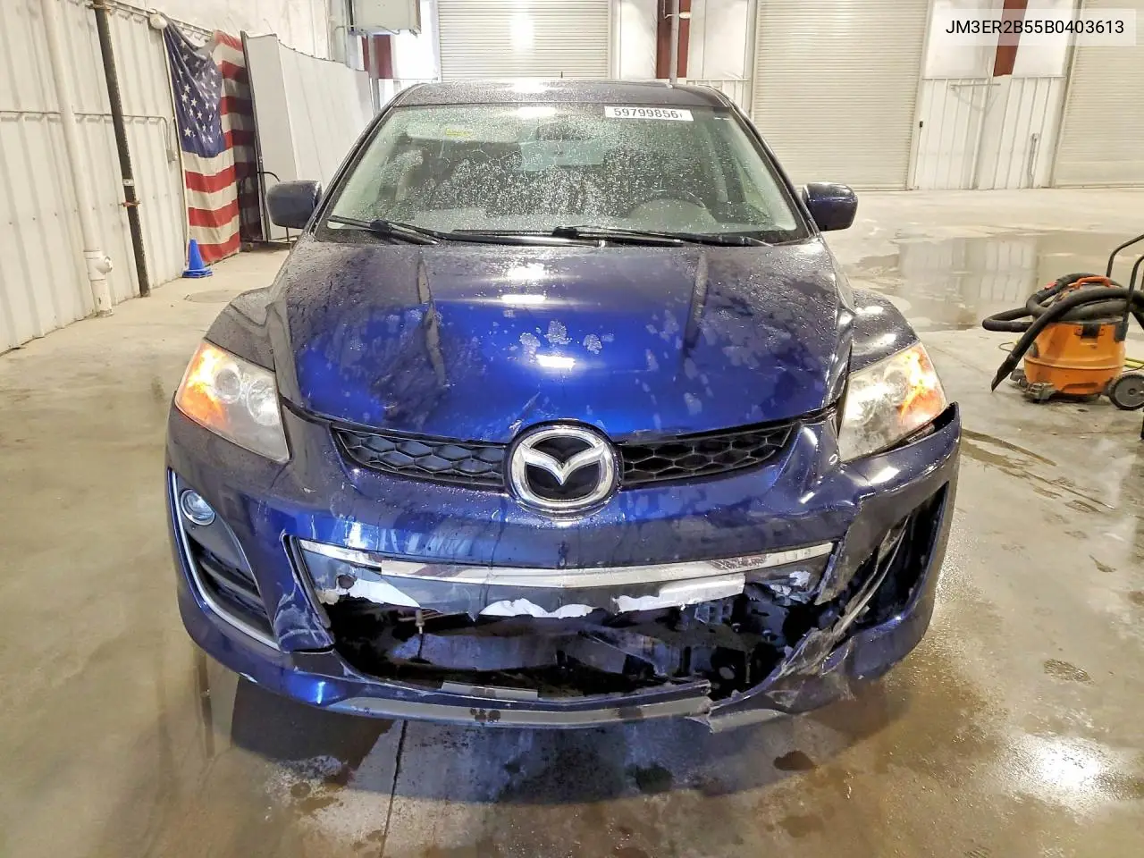 2011 Mazda Cx-7 VIN: JM3ER2B55B0403613 Lot: 59799856
