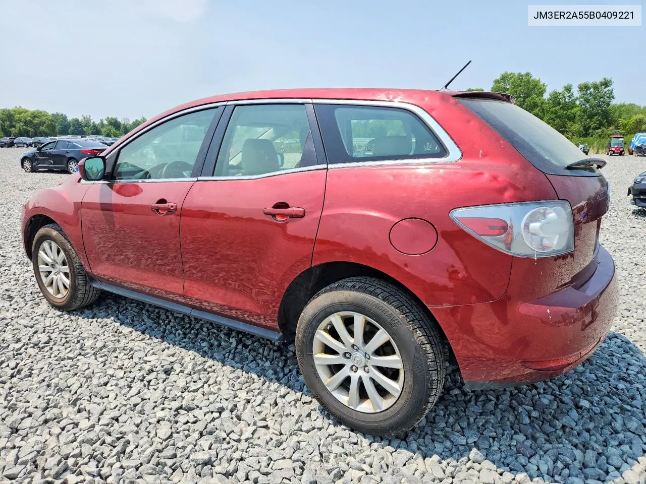 2011 Mazda Cx-7 VIN: JM3ER2A55B0409221 Lot: 60976036