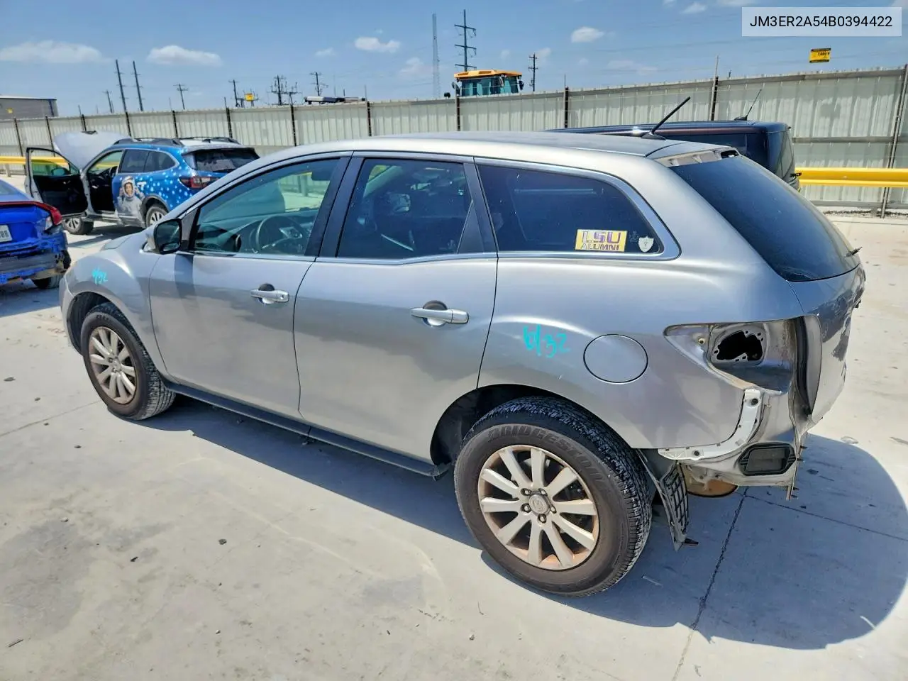 2011 Mazda Cx-7 VIN: JM3ER2A54B0394422 Lot: 61307416
