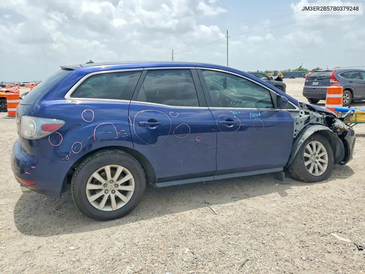 2011 Mazda Cx-7 VIN: JM3ER2B57B0379248 Lot: 85630225