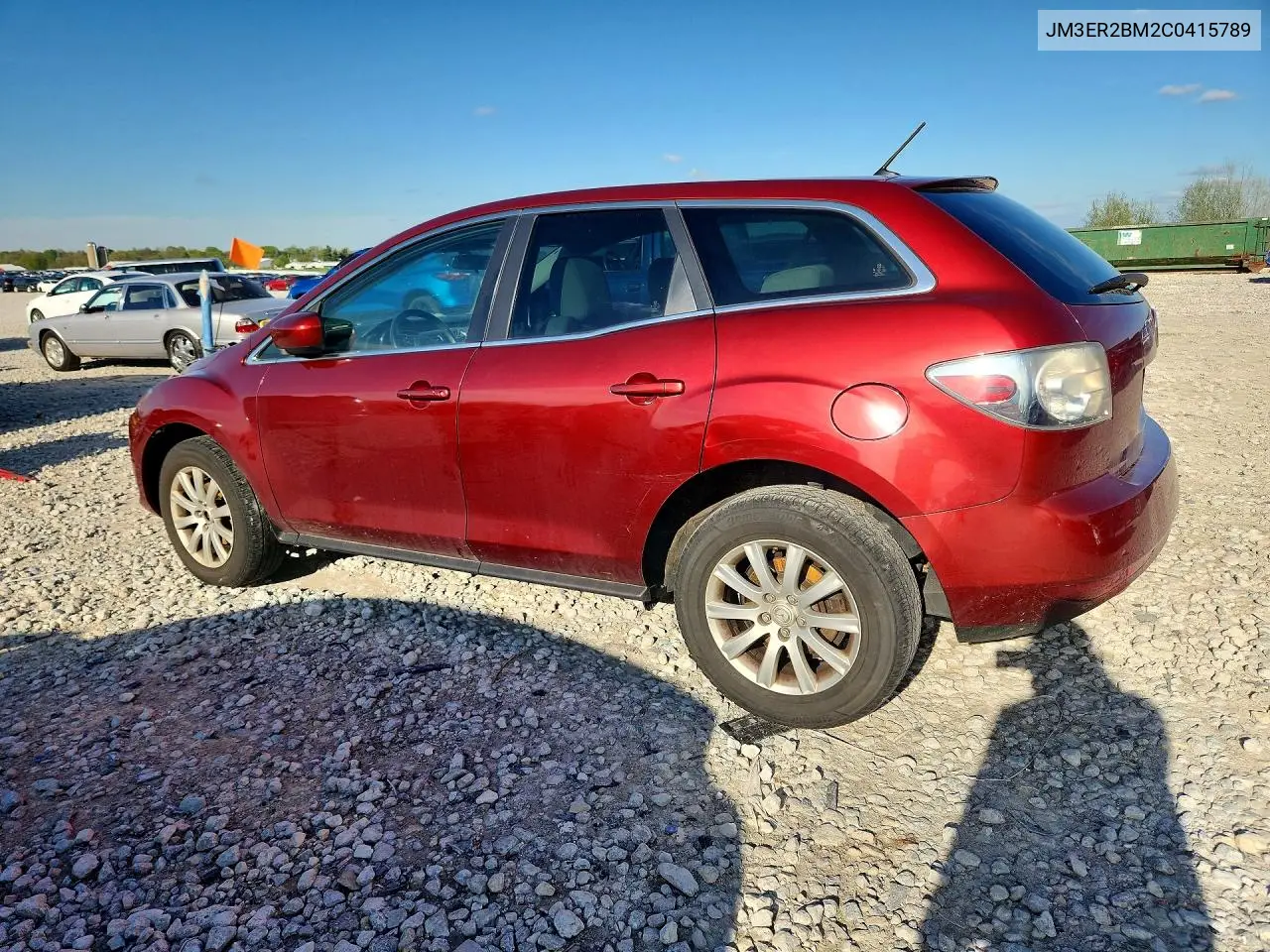 2012 Mazda Cx-7 VIN: JM3ER2BM2C0415789 Lot: 51604856