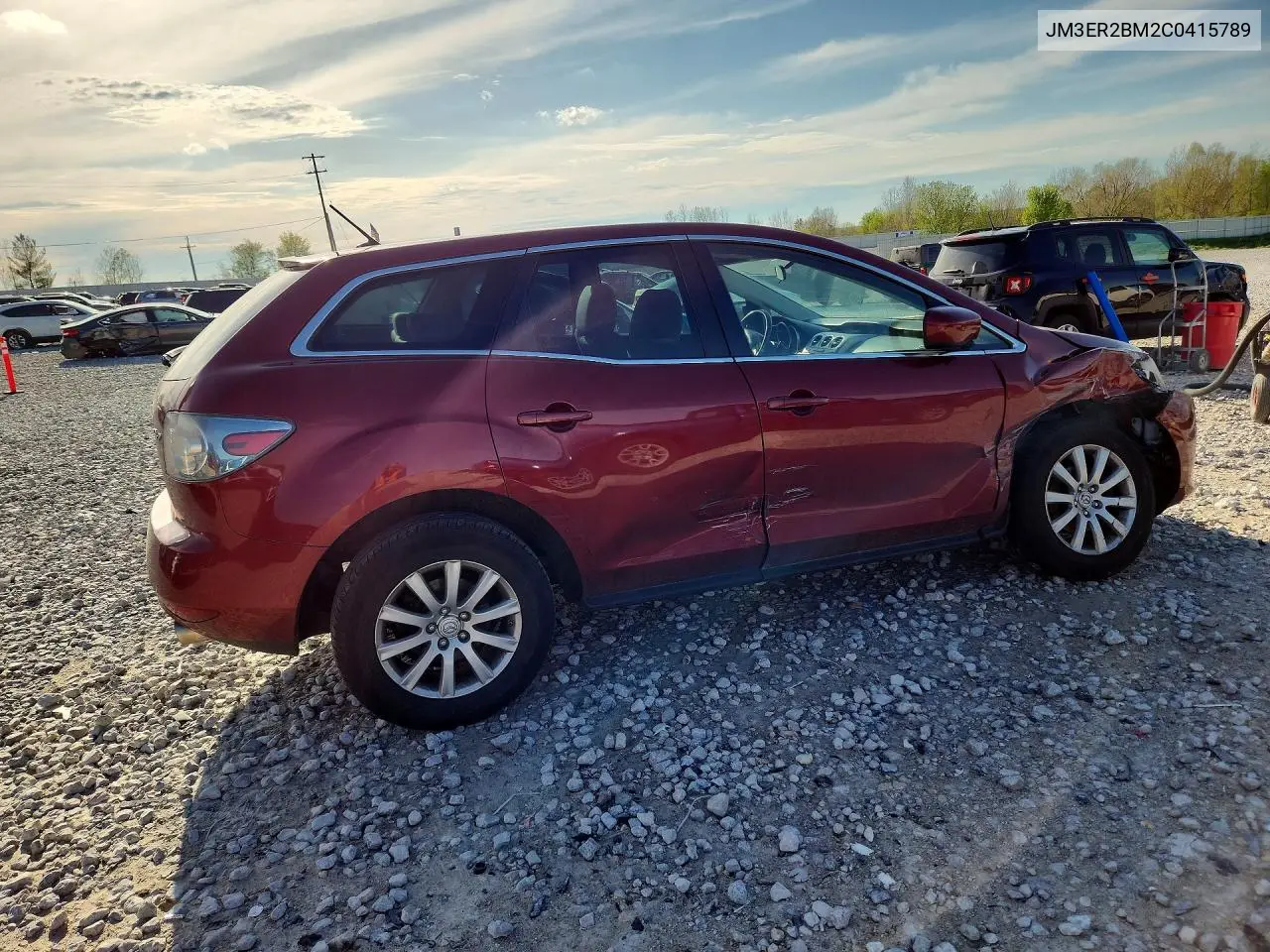 2012 Mazda Cx-7 VIN: JM3ER2BM2C0415789 Lot: 51604856