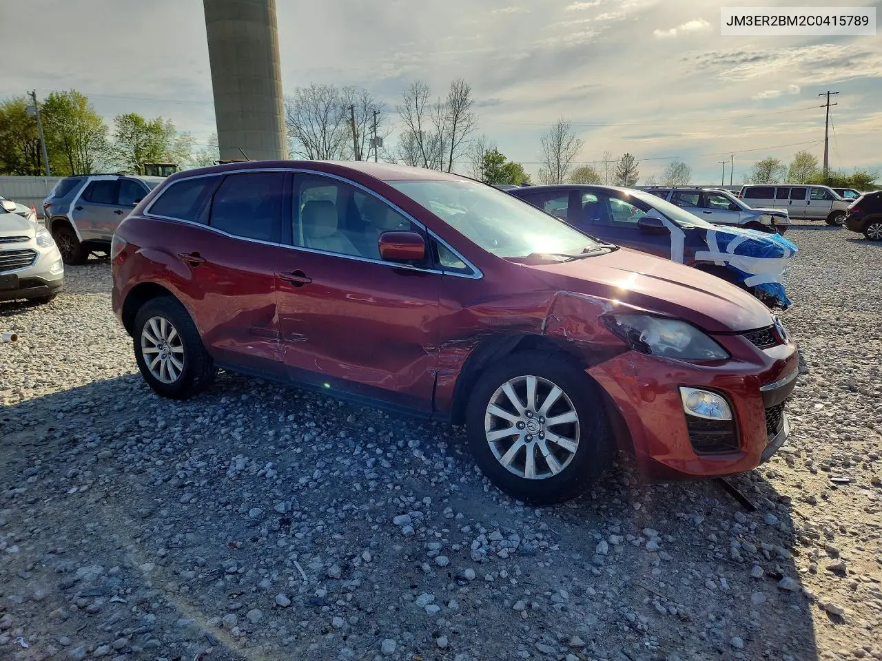 2012 Mazda Cx-7 VIN: JM3ER2BM2C0415789 Lot: 51604856