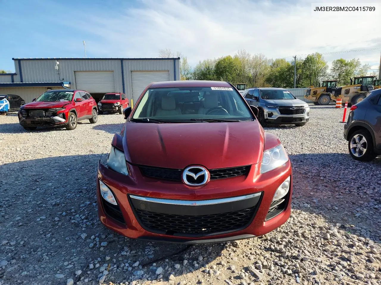 2012 Mazda Cx-7 VIN: JM3ER2BM2C0415789 Lot: 51604856