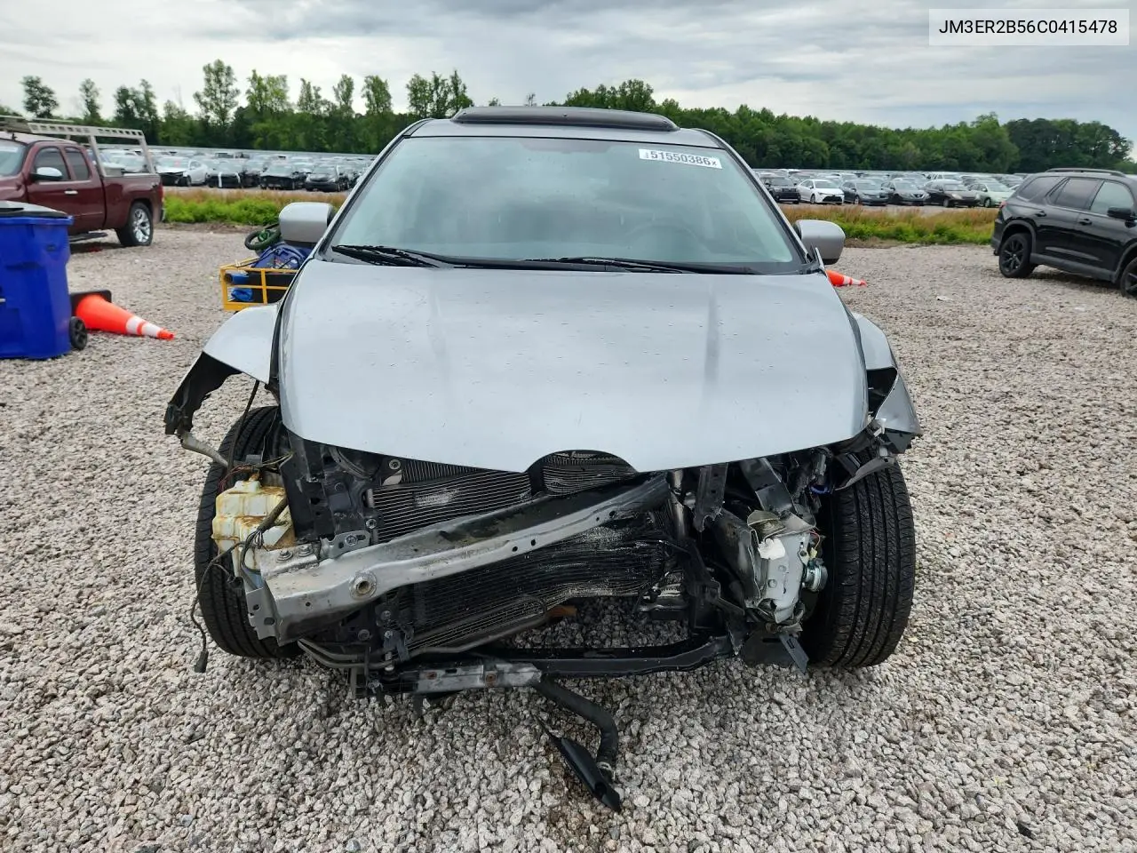 2012 Mazda Cx-7 VIN: JM3ER2B56C0415478 Lot: 52760906