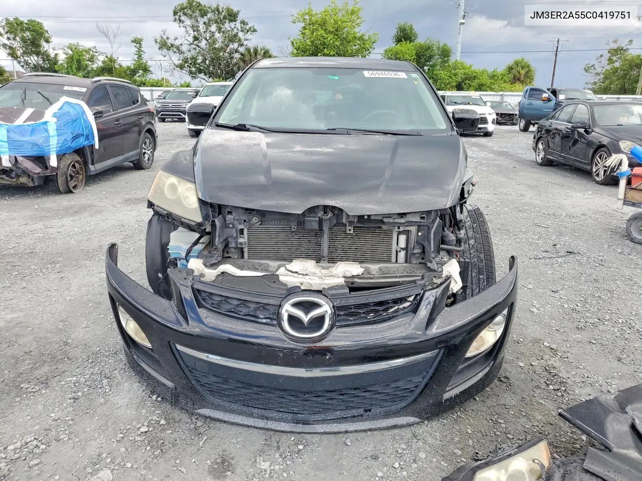 2012 Mazda Cx-7 VIN: JM3ER2A55C0419751 Lot: 56946936