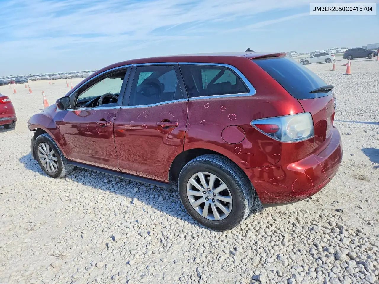 2012 Mazda Cx-7 VIN: JM3ER2B50C0415704 Lot: 60032596