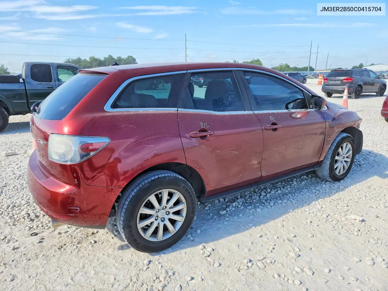 2012 Mazda Cx-7 VIN: JM3ER2B50C0415704 Lot: 60032596