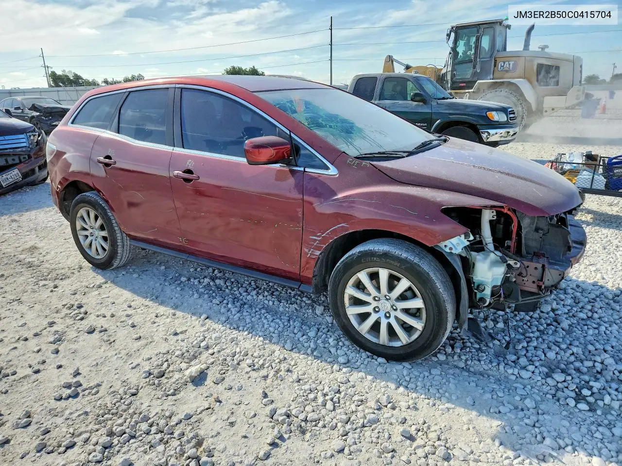 2012 Mazda Cx-7 VIN: JM3ER2B50C0415704 Lot: 60032596
