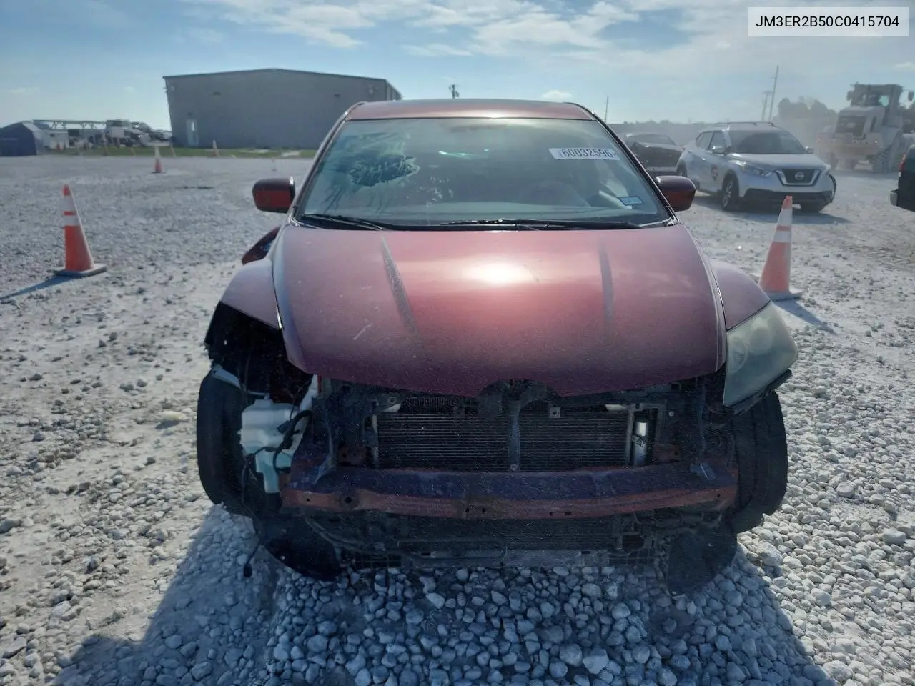 2012 Mazda Cx-7 VIN: JM3ER2B50C0415704 Lot: 60032596