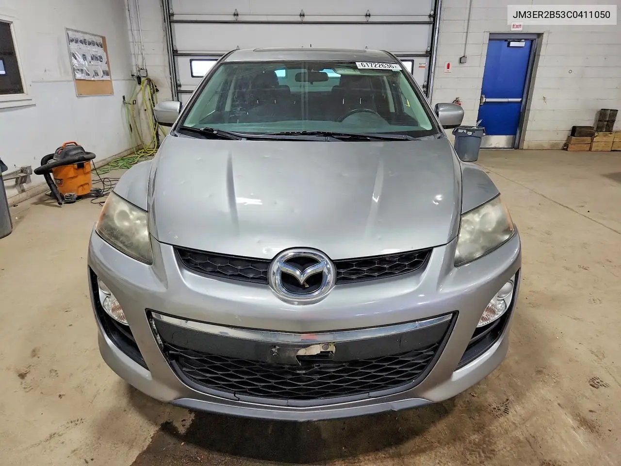 2012 Mazda Cx-7 VIN: JM3ER2B53C0411050 Lot: 61722636