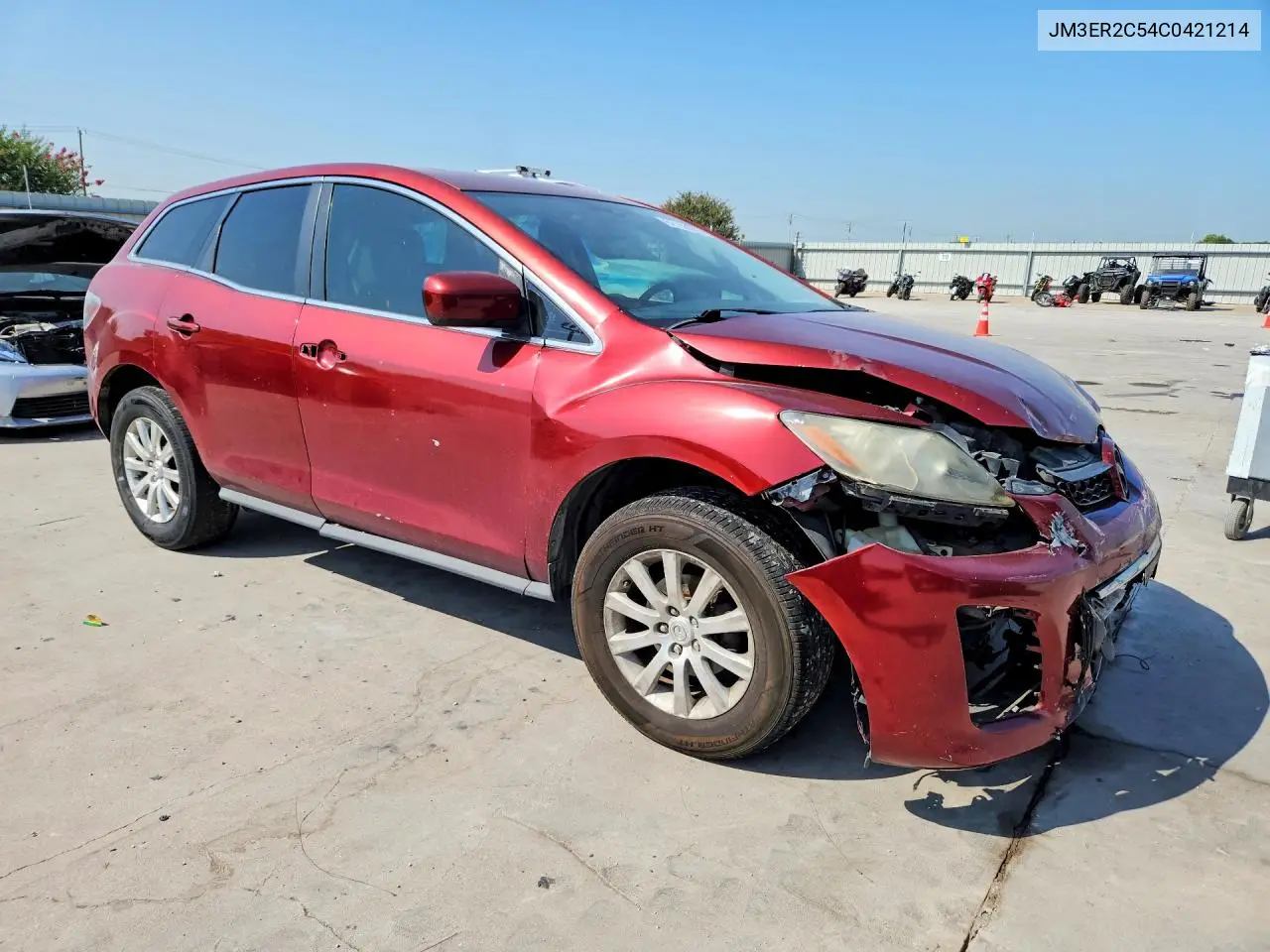 2012 Mazda Cx-7 VIN: JM3ER2C54C0421214 Lot: 62102096