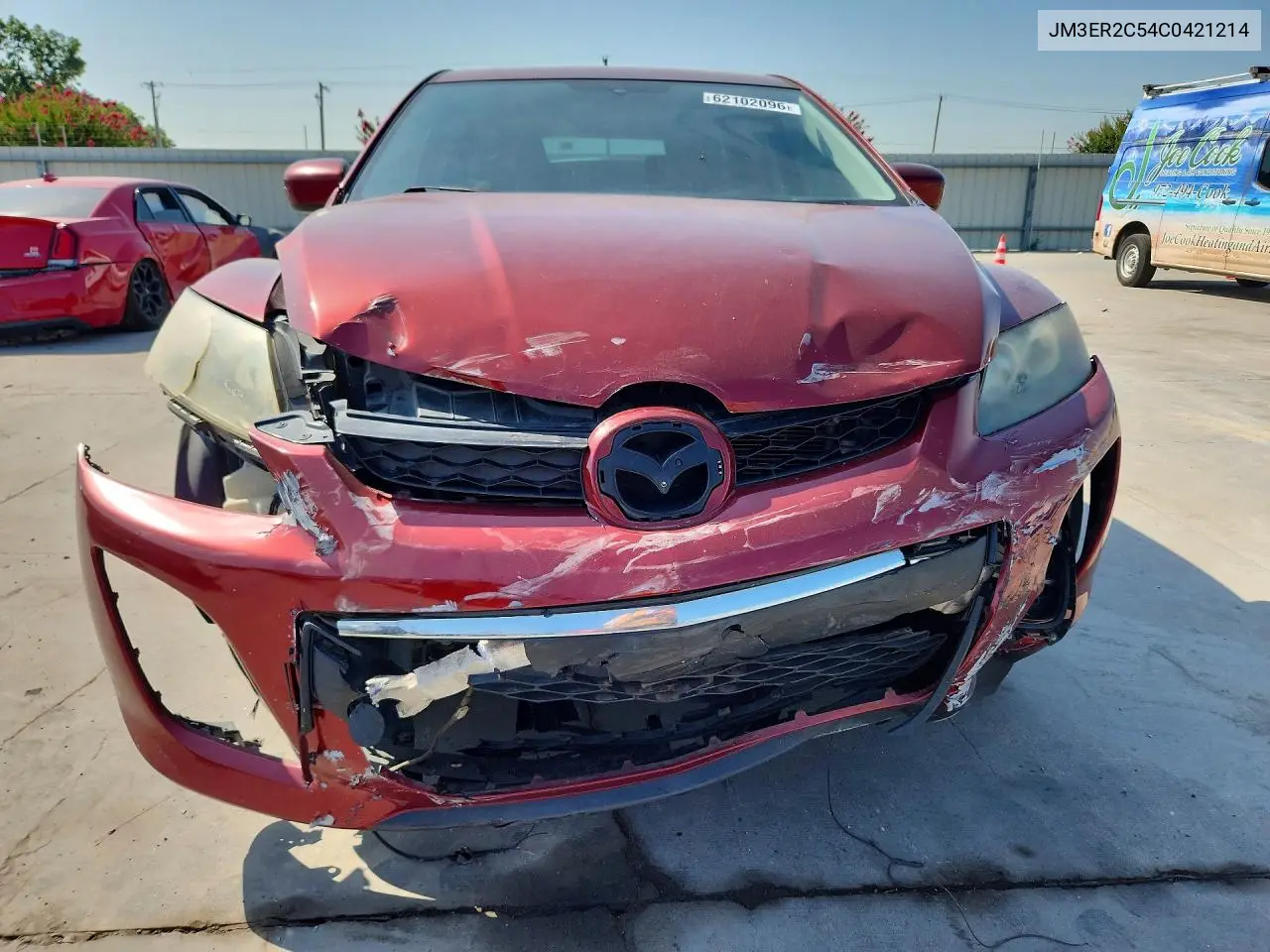 2012 Mazda Cx-7 VIN: JM3ER2C54C0421214 Lot: 62102096