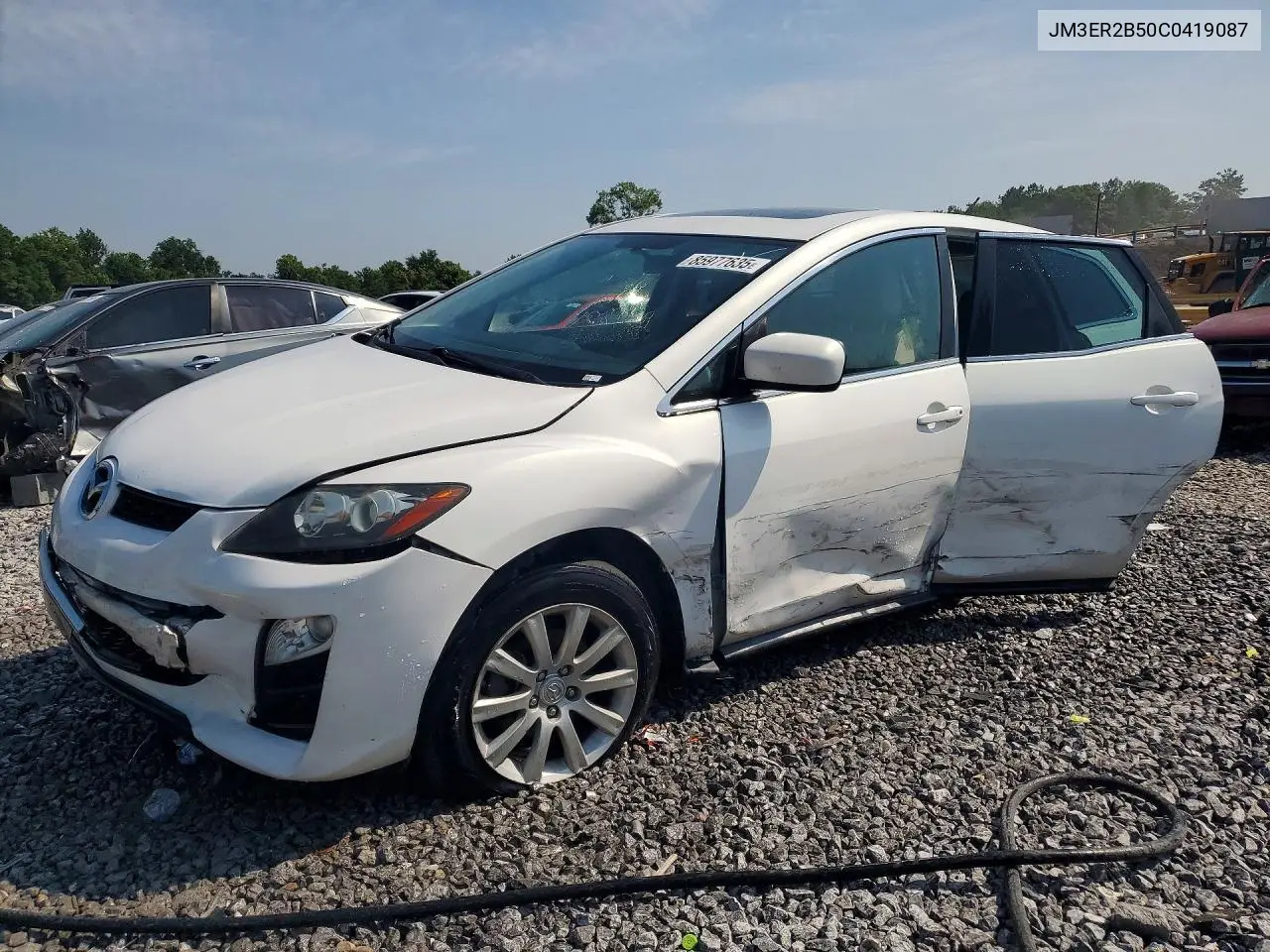 2012 Mazda Cx-7 VIN: JM3ER2B50C0419087 Lot: 85977635