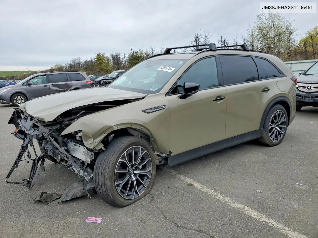 2025 Mazda Cx-70 Premium Plus VIN: JM3KJEHAXS1106461 Lot: 52685746