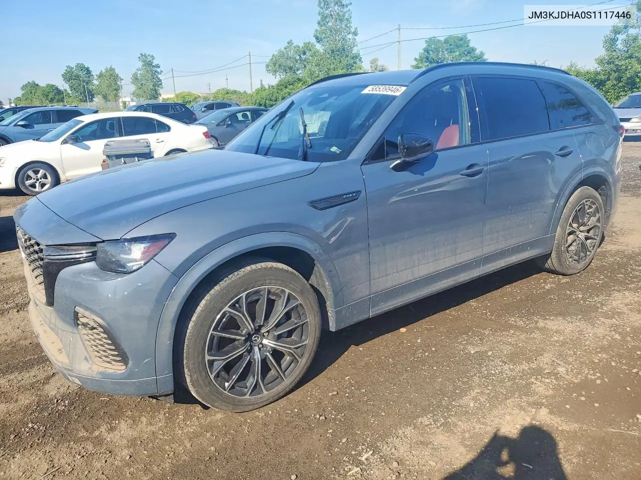 2025 Mazda Cx-70 Premium VIN: JM3KJDHA0S1117446 Lot: 58539946