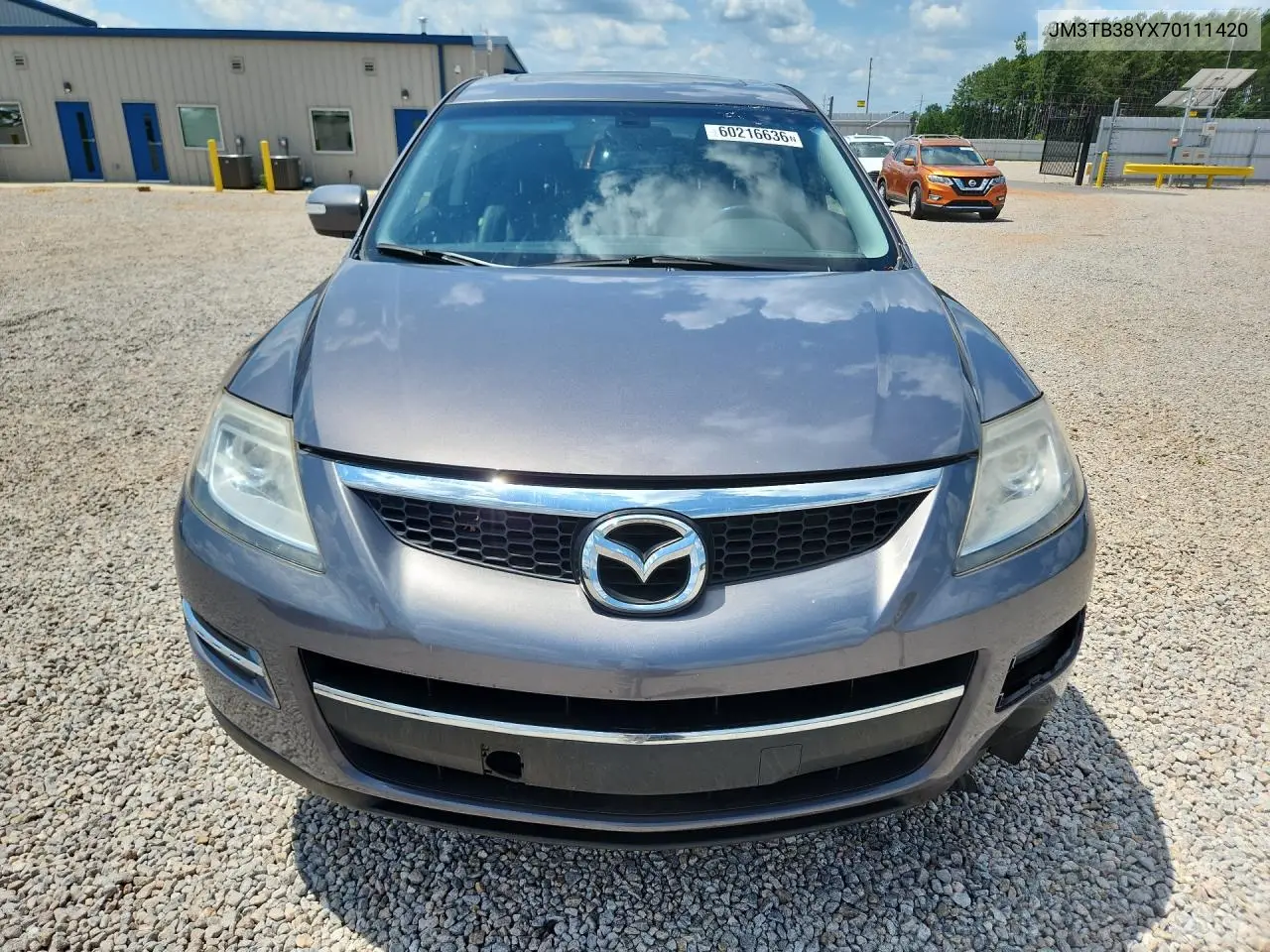 2007 Mazda Cx-9 VIN: JM3TB38YX70111420 Lot: 60216636