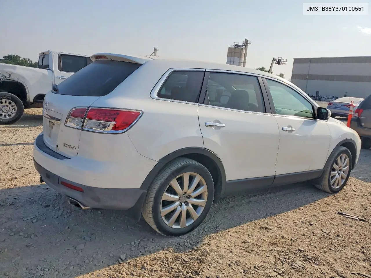 2007 Mazda Cx-9 VIN: JM3TB38Y370100551 Lot: 61700406