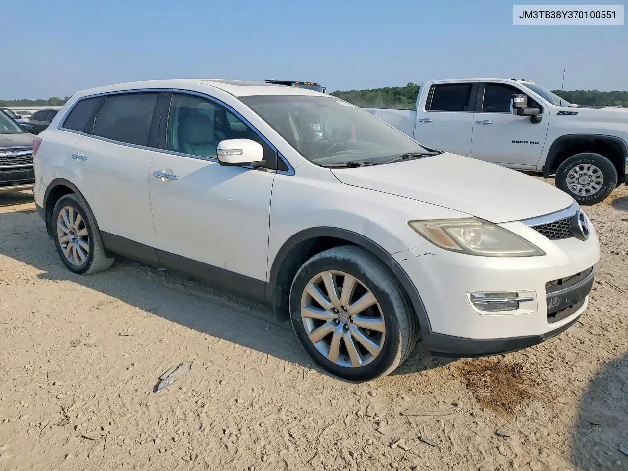 2007 Mazda Cx-9 VIN: JM3TB38Y370100551 Lot: 61700406