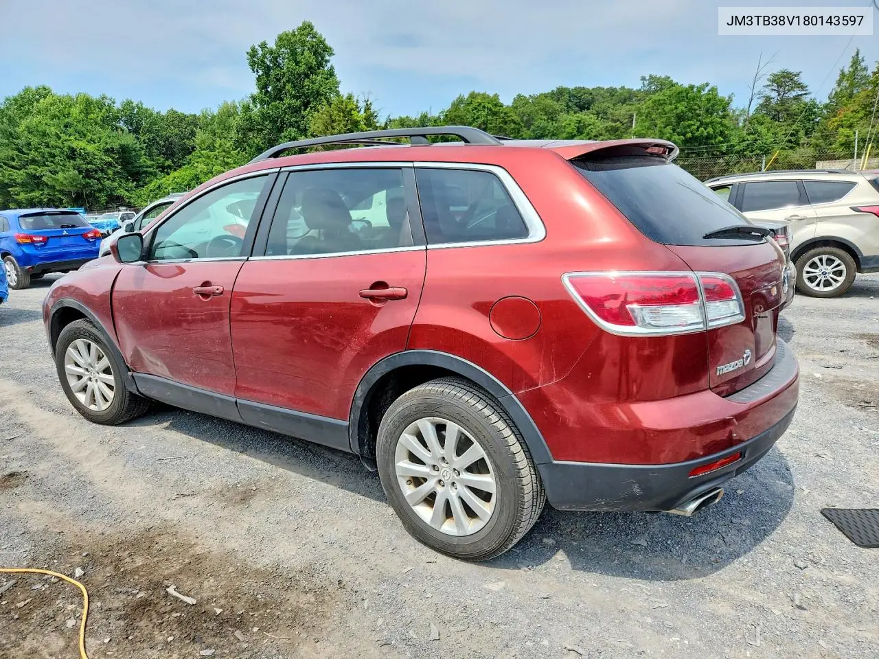 2008 Mazda Cx-9 VIN: JM3TB38V180143597 Lot: 60864786