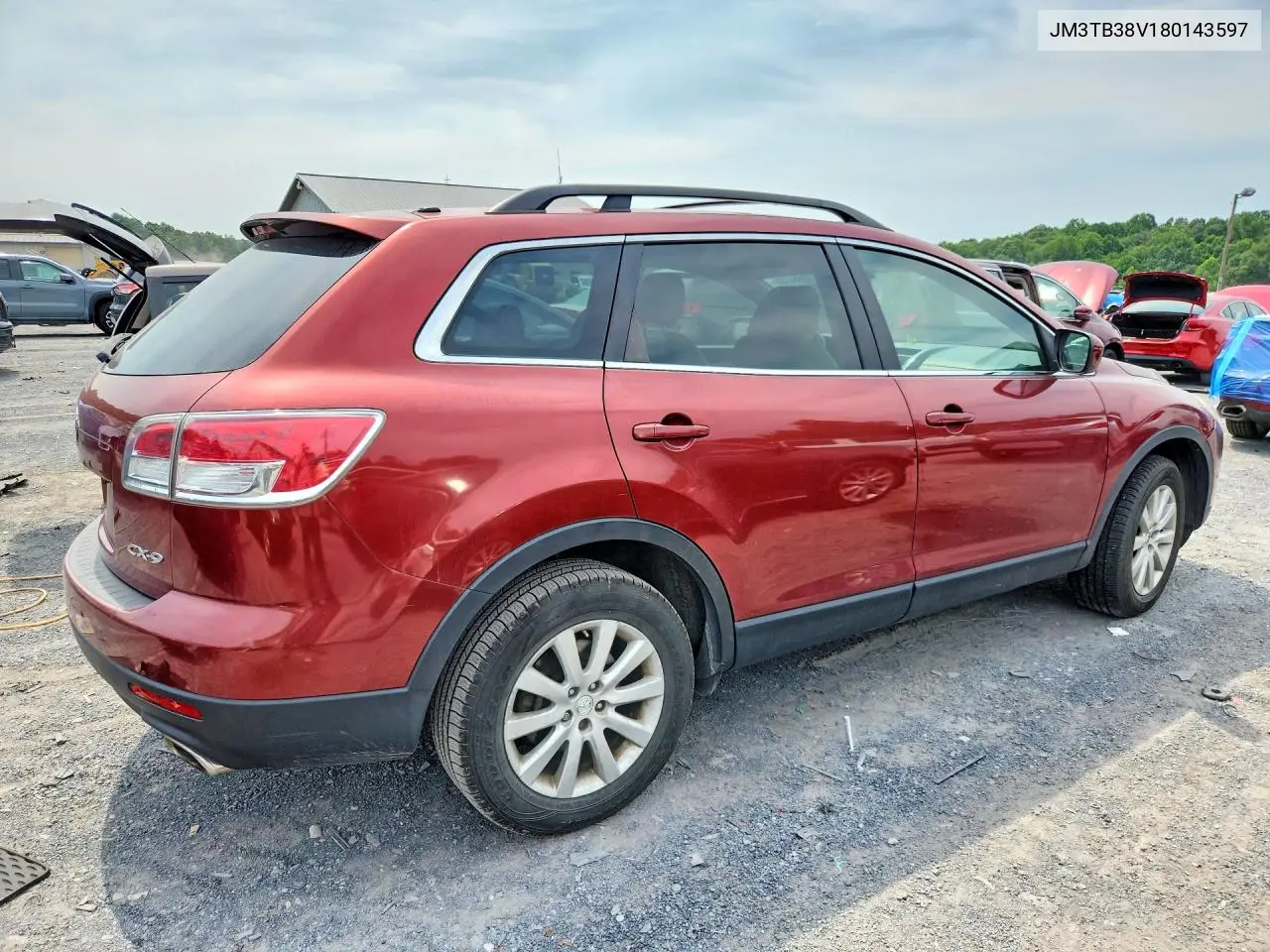 2008 Mazda Cx-9 VIN: JM3TB38V180143597 Lot: 60864786