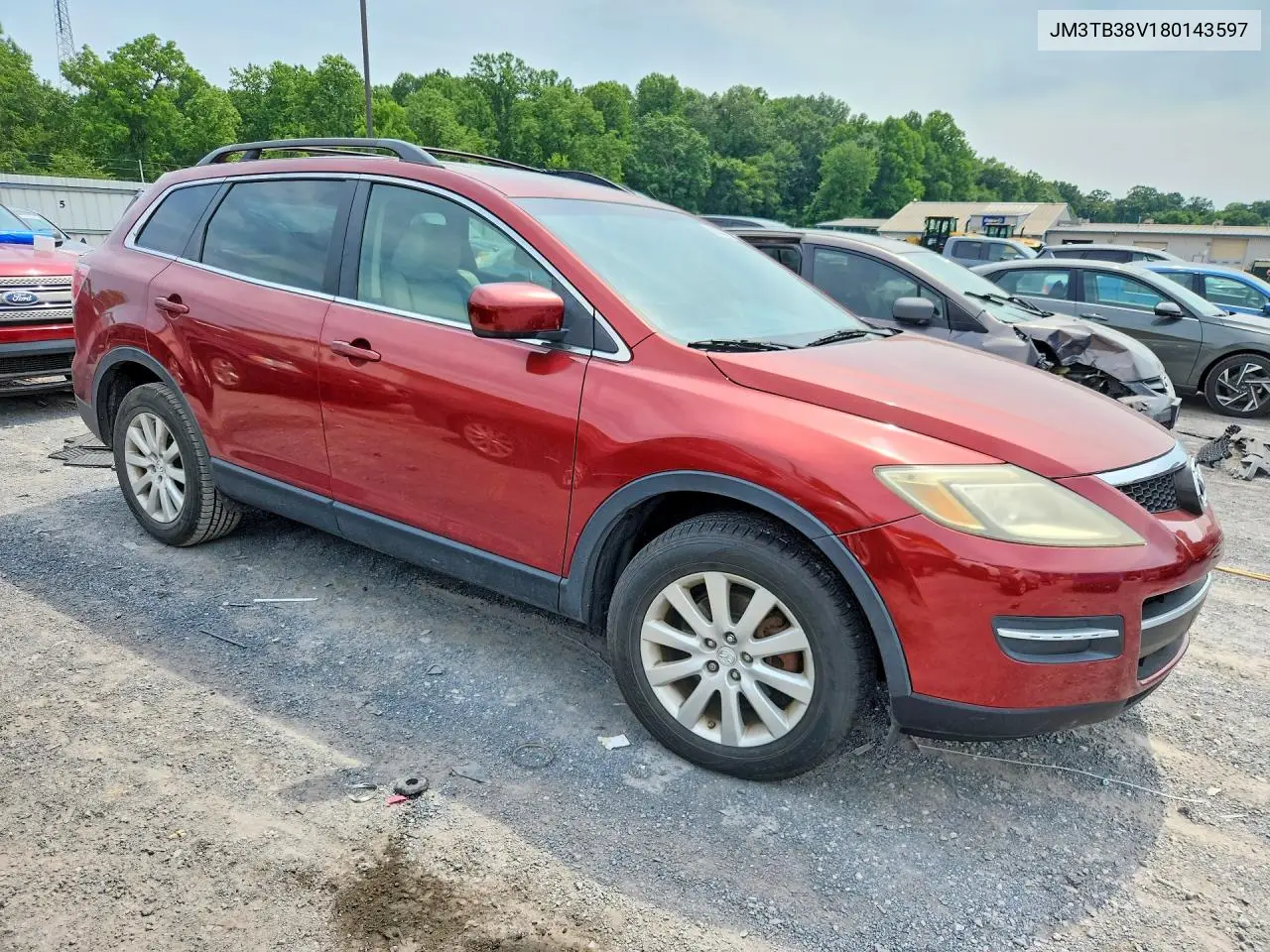 2008 Mazda Cx-9 VIN: JM3TB38V180143597 Lot: 60864786