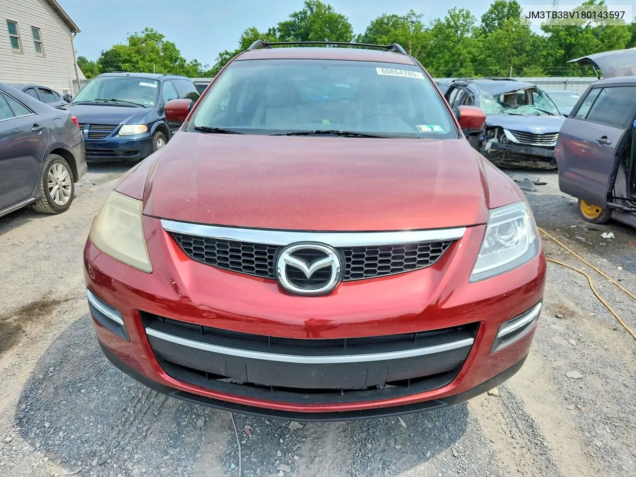 2008 Mazda Cx-9 VIN: JM3TB38V180143597 Lot: 60864786
