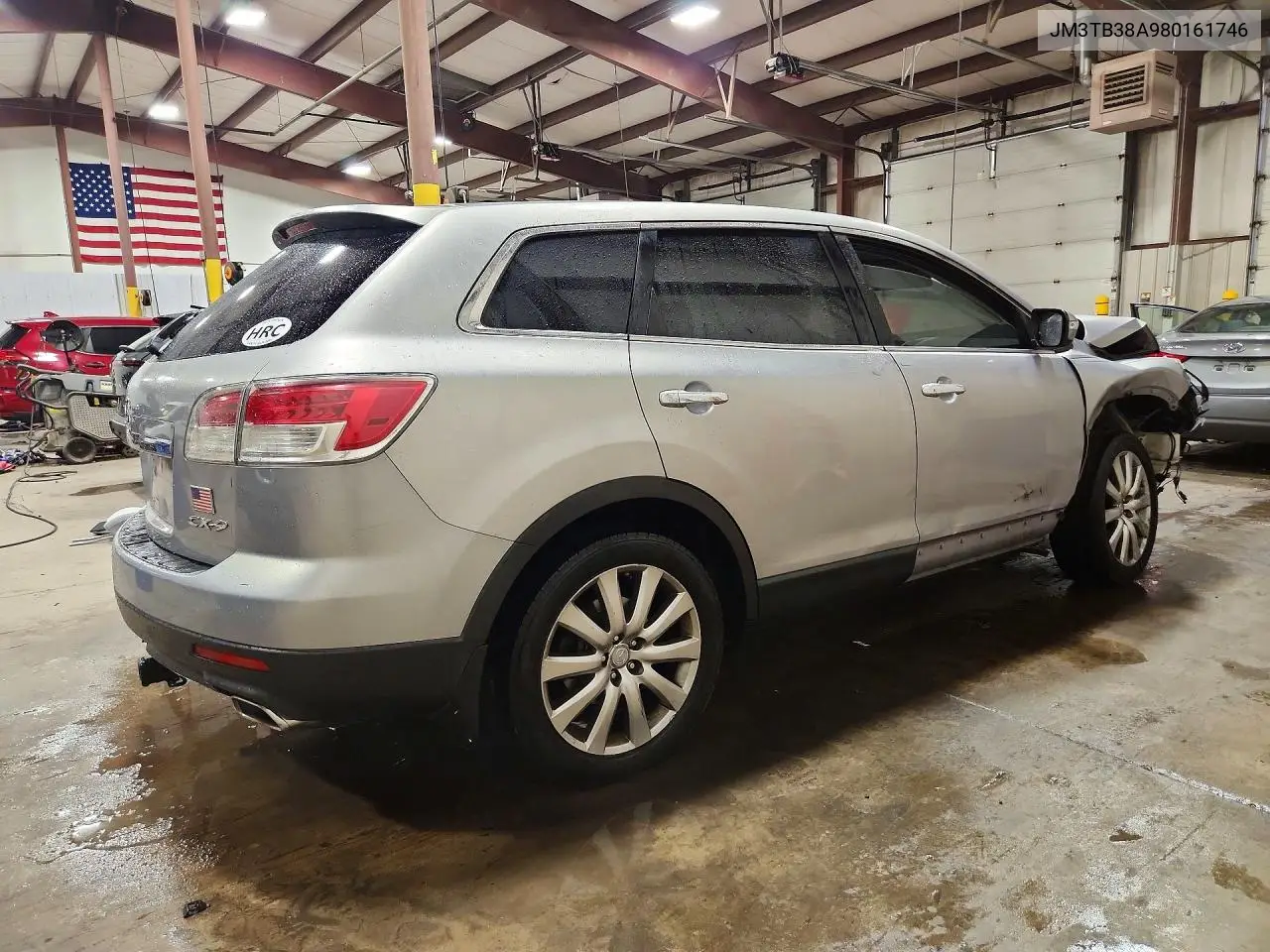 2008 Mazda Cx-9 VIN: JM3TB38A980161746 Lot: 62141346