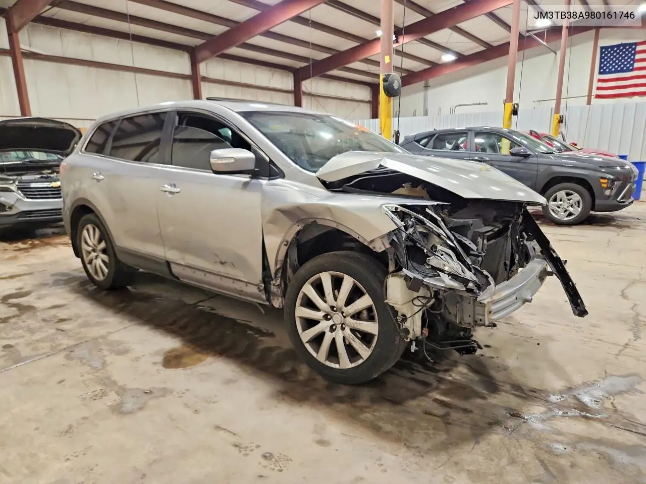 2008 Mazda Cx-9 VIN: JM3TB38A980161746 Lot: 62141346