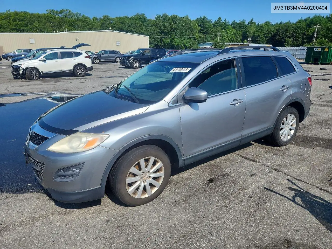 2010 Mazda Cx-9 VIN: JM3TB3MV4A0200404 Lot: 85449445