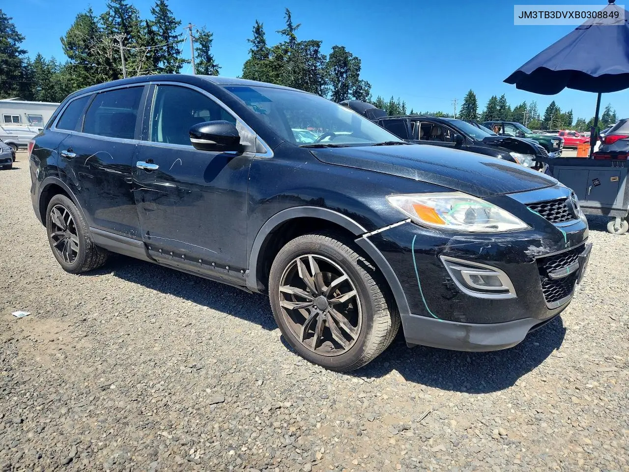2011 Mazda Cx-9 VIN: JM3TB3DVXB0308849 Lot: 57953126