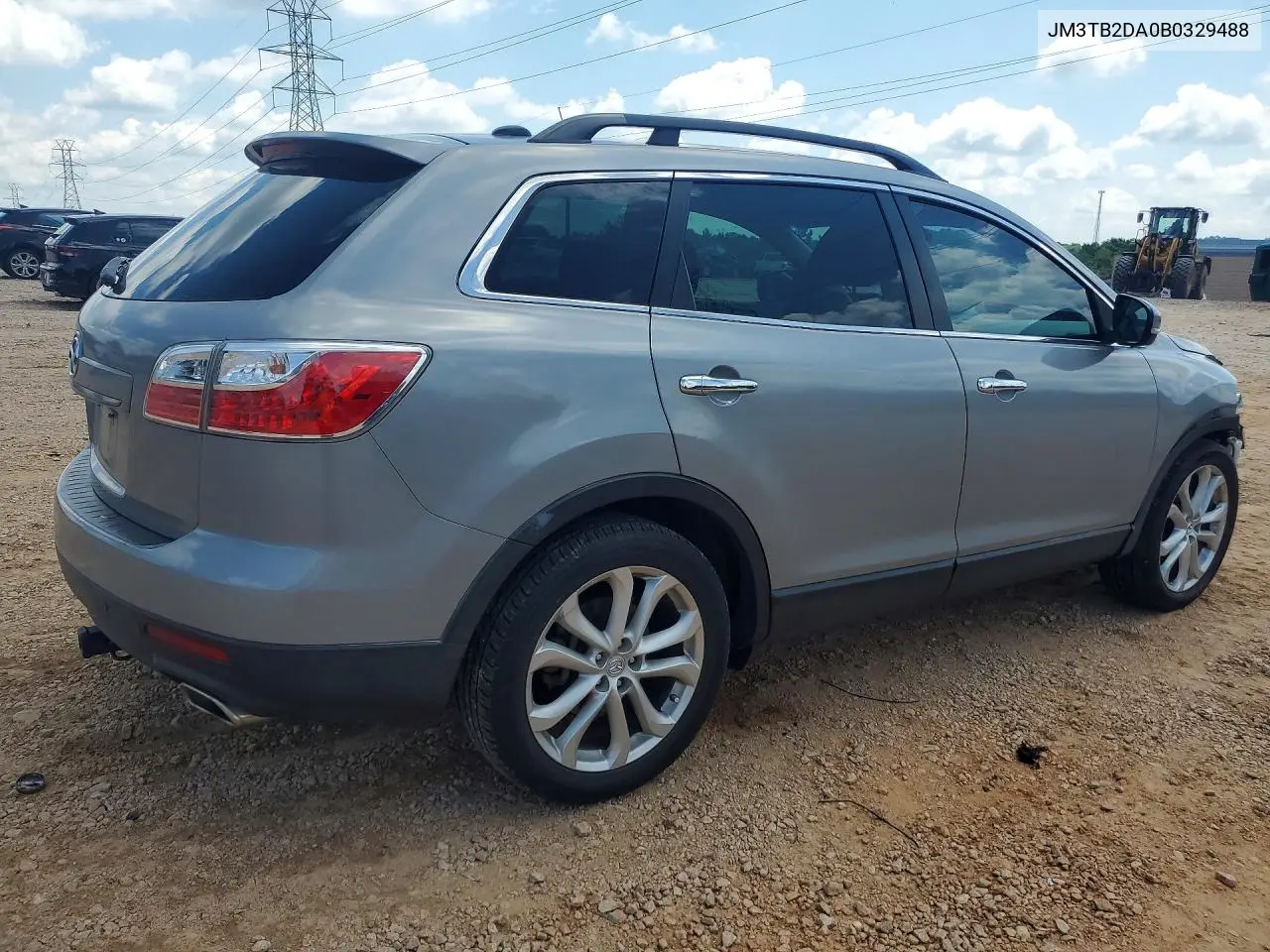2011 Mazda Cx-9 VIN: JM3TB2DA0B0329488 Lot: 60044786