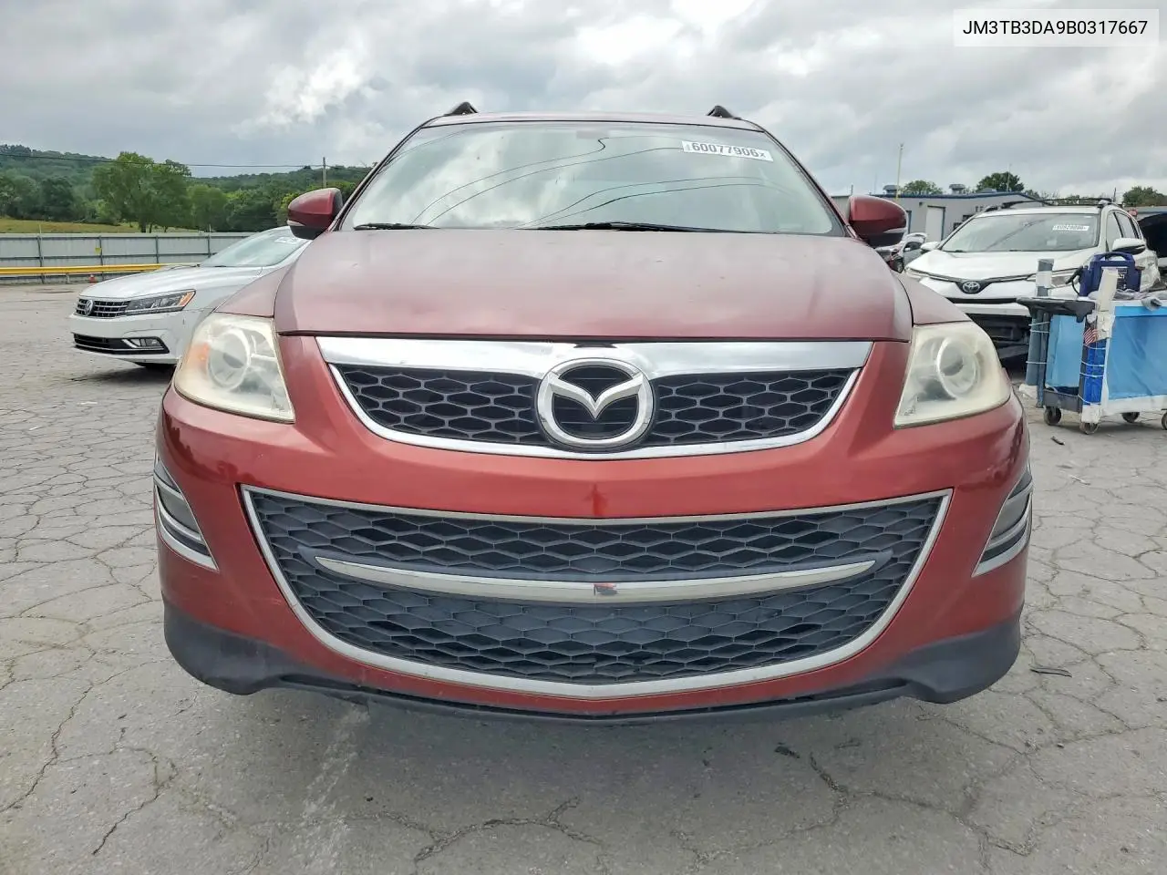 2011 Mazda Cx-9 VIN: JM3TB3DA9B0317667 Lot: 60077906